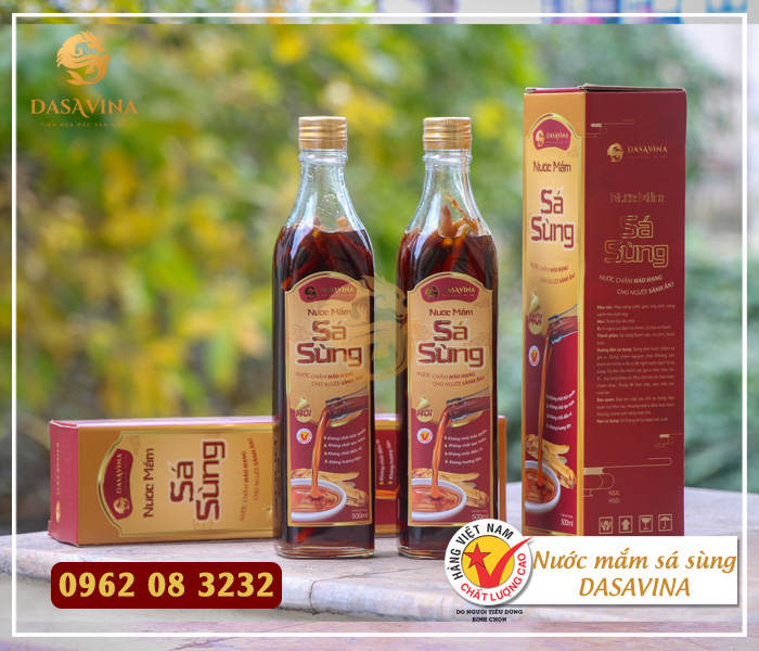 Nước mắm sá sùng - gia vị thương hạng từ biển cả